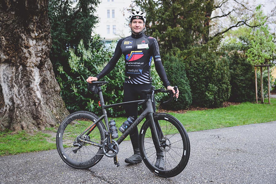 Philipp Kaider in Rekordzeit mit dem Rad durch Österreich