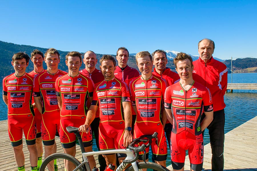 Das ARBÖ Radteam Feld am See 2021 (Foto: Radclub Feld am See)