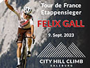 Felix Gall beim City Hill Climb Salzburg 9. September 2023