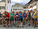 Strahlende Gesichter  bei der Eroica Dolomiti in Südtirol