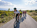Mehr als 800 Rennradfahrer fuhren quer durch Istrien